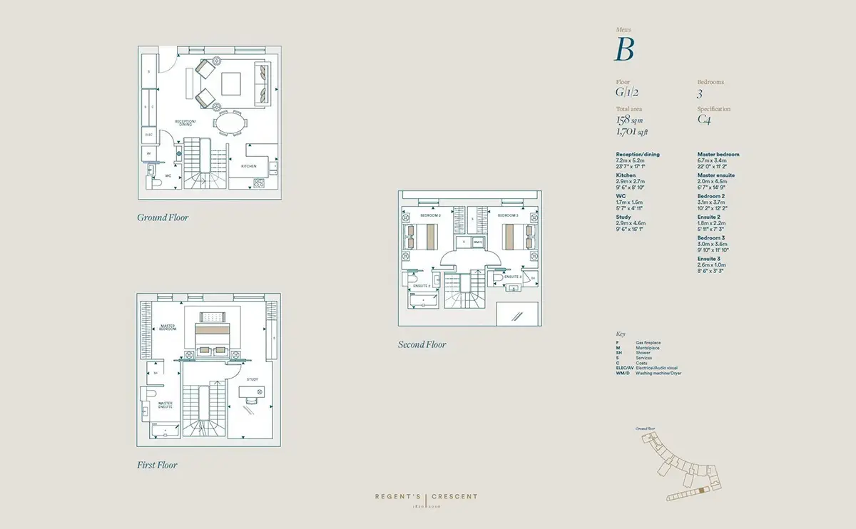 Regent's Crescent-Flat Plans Image#21651