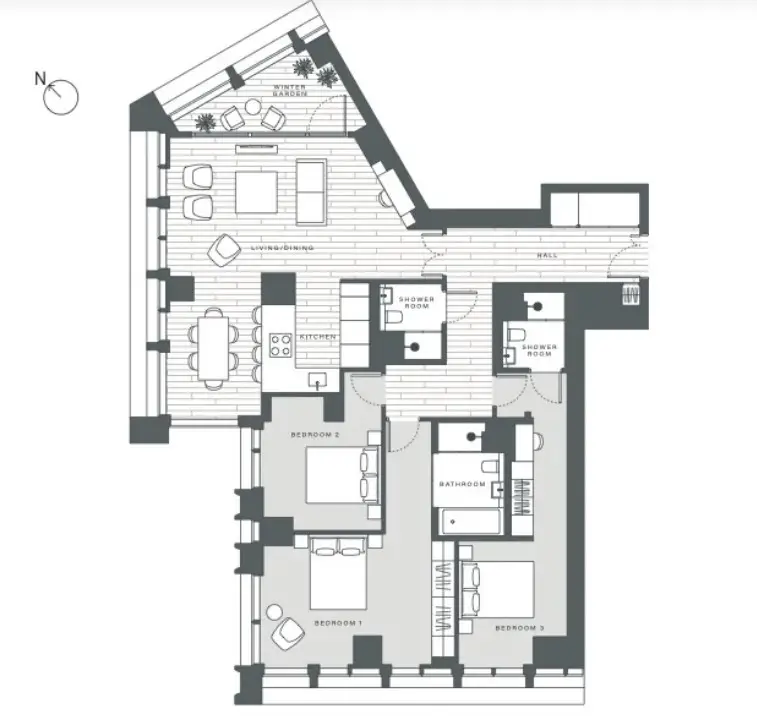 River Park Tower-Flat Plans Image#1f466