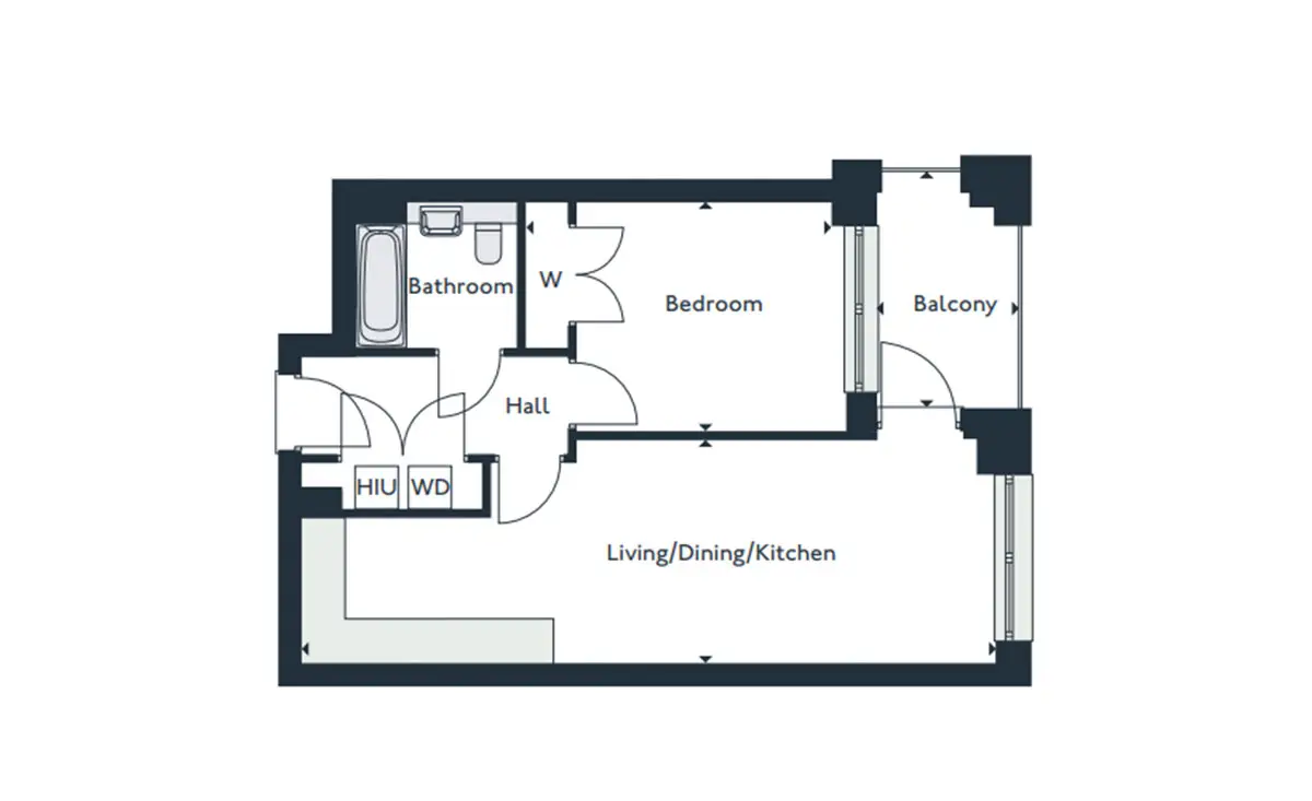 Royal Albert Wharf-Flat Plans Image#2c09a