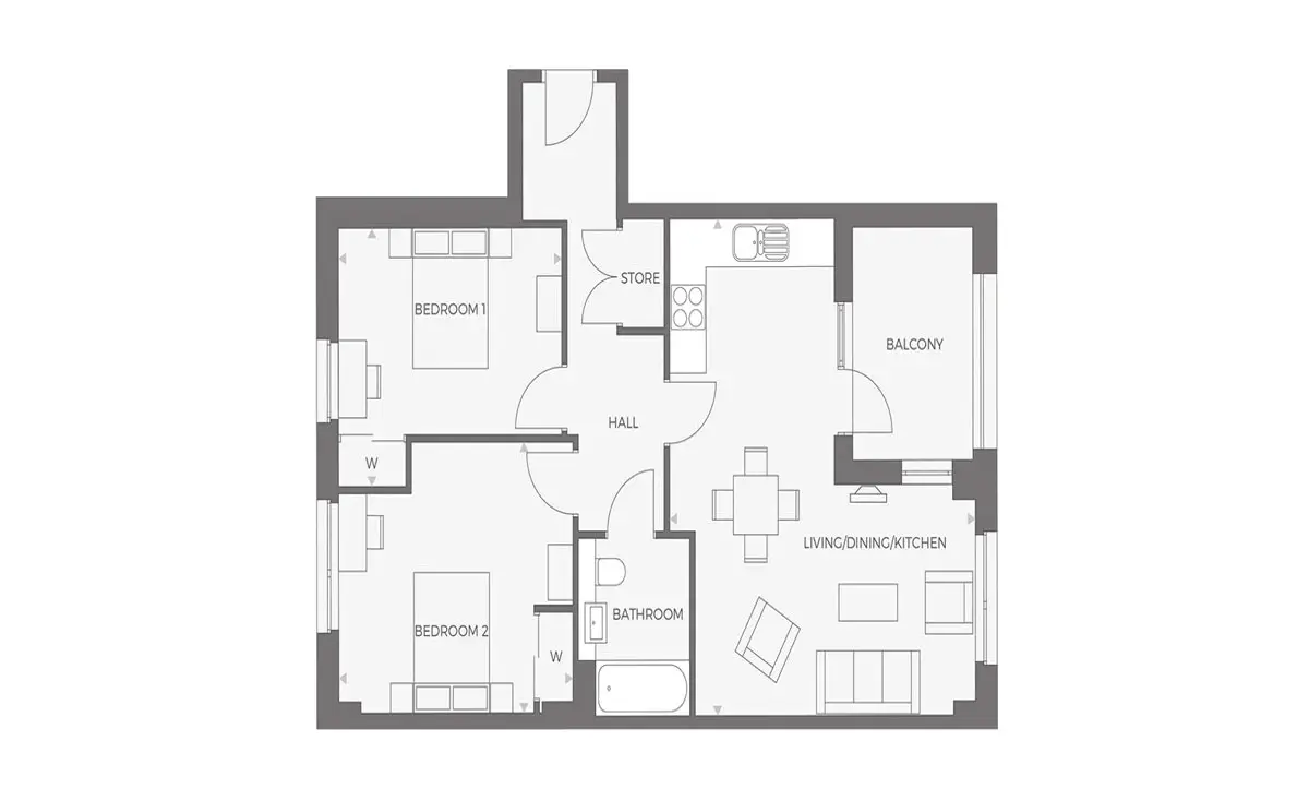 RUB1X-Flat Plans Image#10e74