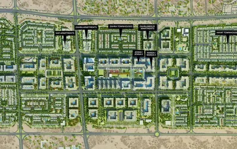 Sama Townhouses-Site Plans Image#0ca76