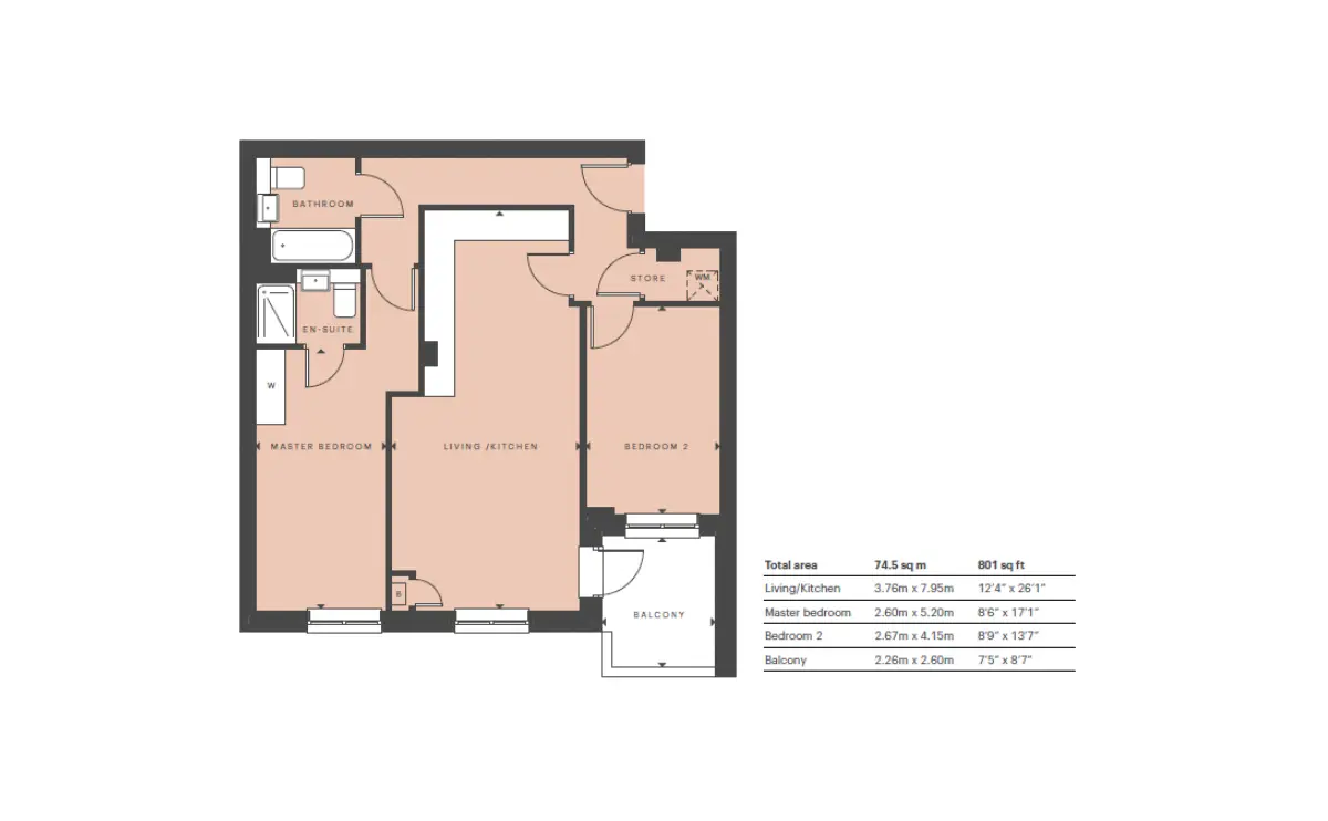 South Oxhey Central-Flat Plans Image#e234a