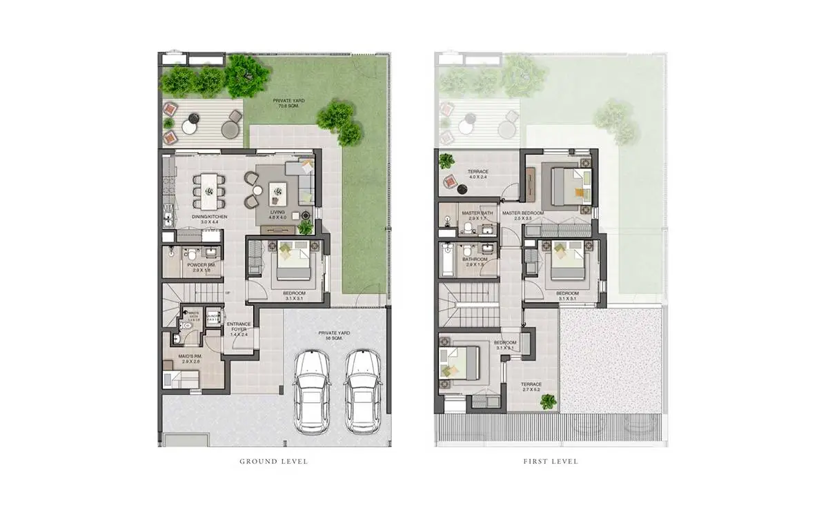 Sun Townhouses-Public Image#e0d5c