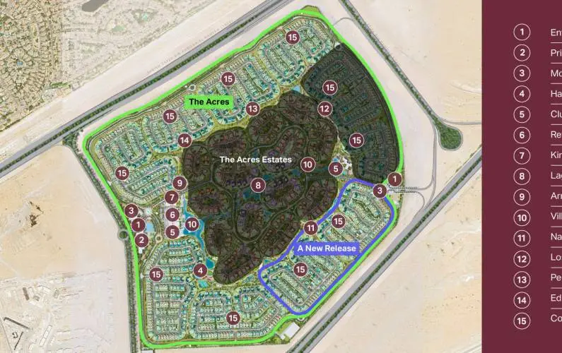 The Acres Villas-Site Plans Image#bd478