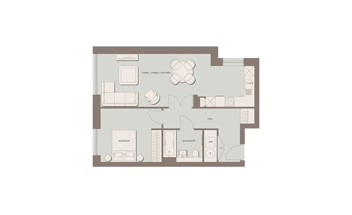 The Beckett-Flat Plans Image#7132b