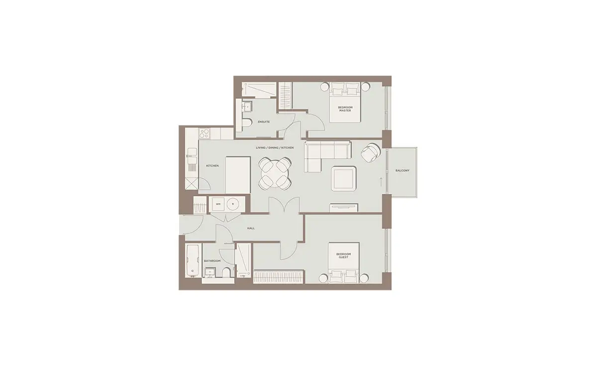 The Beckett-Flat Plans Image#abd22