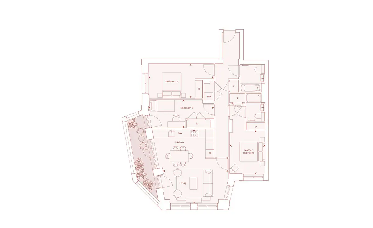 The Clay Yard-Flat Plans Image#1b143