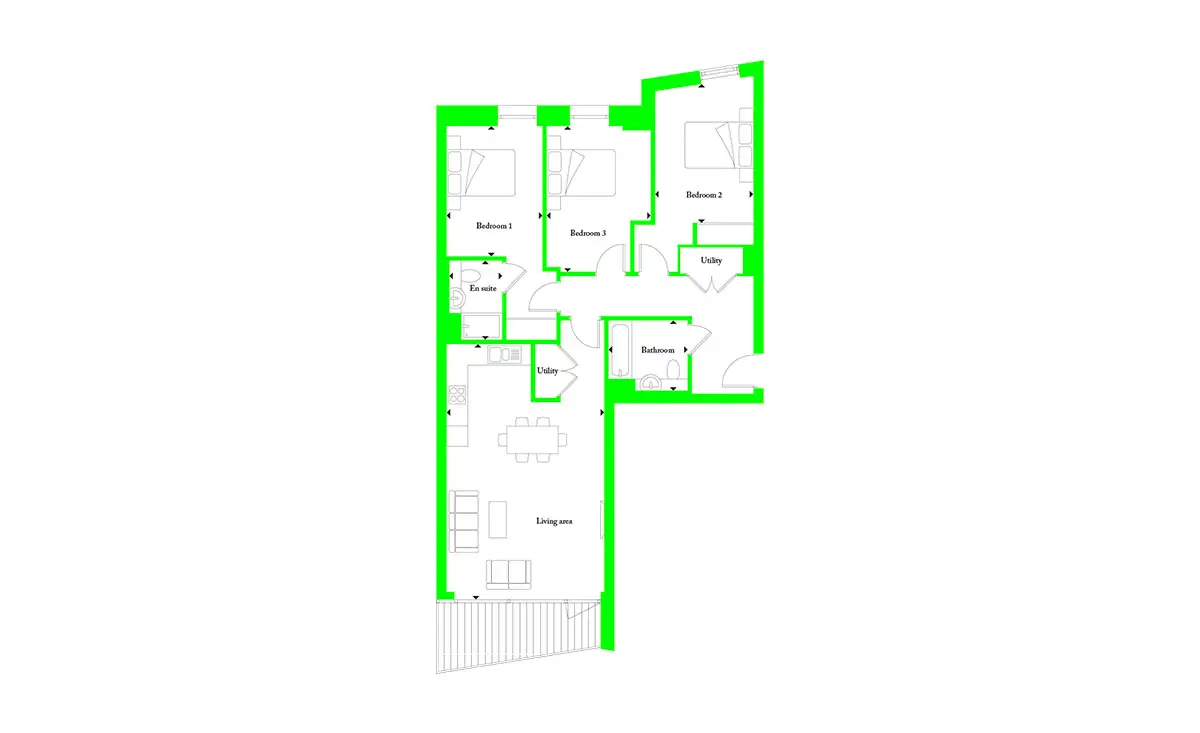 The Courtyard at Greenwich Square-Flat Plans Image#ceadf