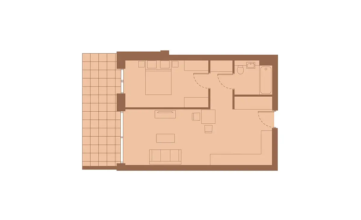 The Denizen-Flat Plans Image#8c4f3