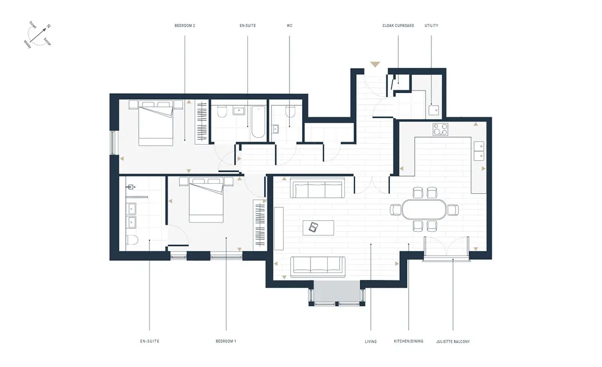 The Halley-Flat Plans Image#f7a96