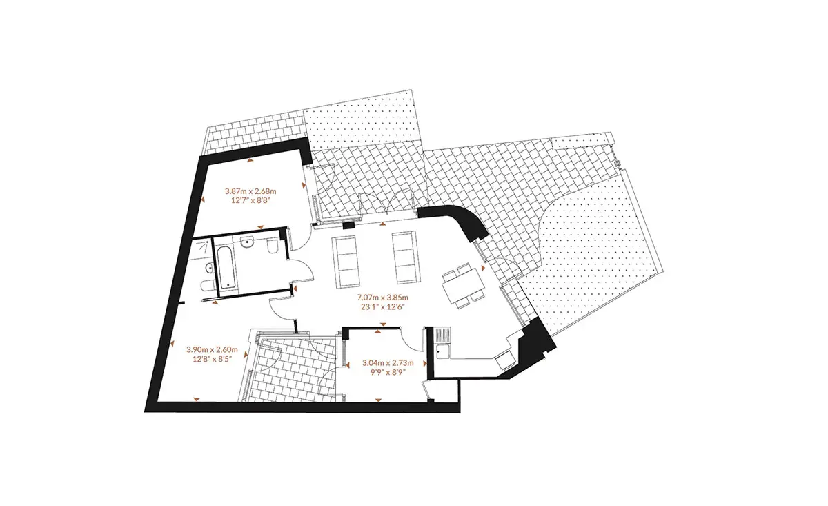 The London Mews-Flat Plans Image#bd9b8