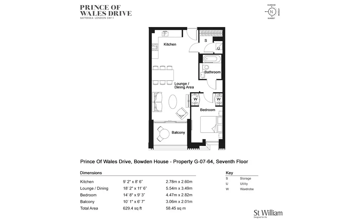 The Prince of Wales Drive-Flat Plans Image#e2edb