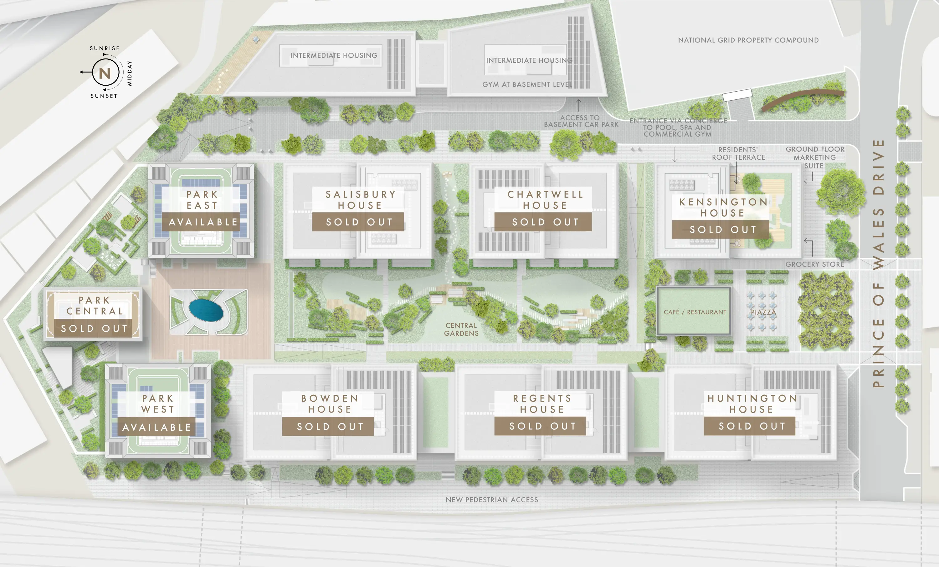 The Prince of Wales Drive-Site Plans Image#3e078