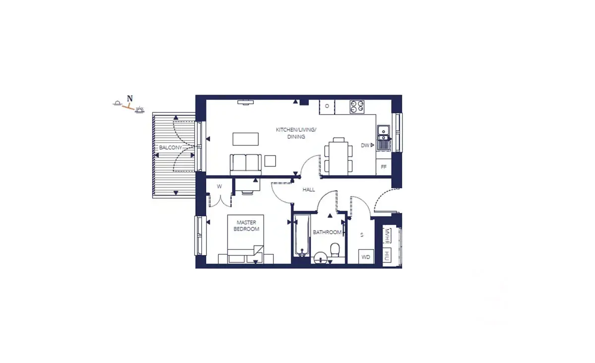 The Reach-Flat Plans Image#6f8a9