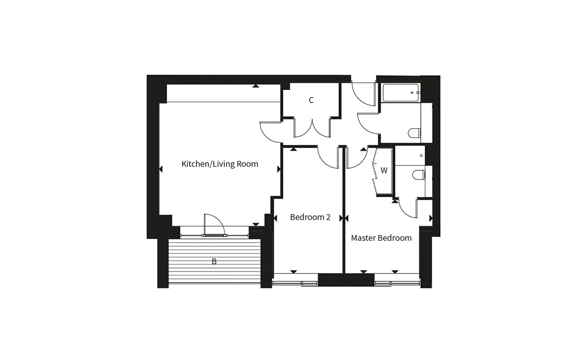 The Tramyard-Flat Plans Image#9bdec