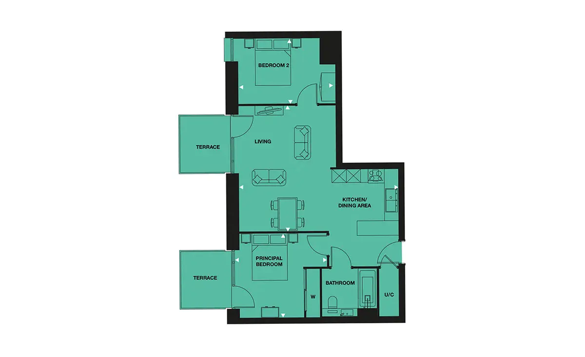 The Venue-Flat Plans Image#1da84