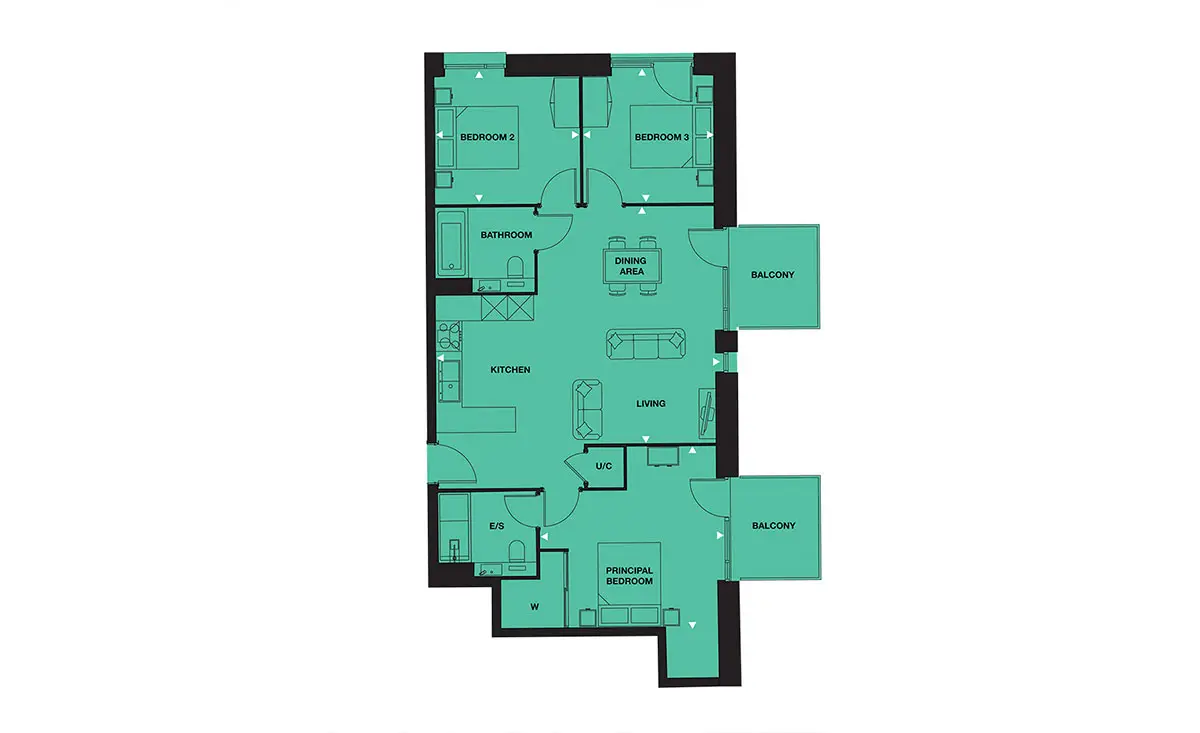 The Venue-Flat Plans Image#5a9ae