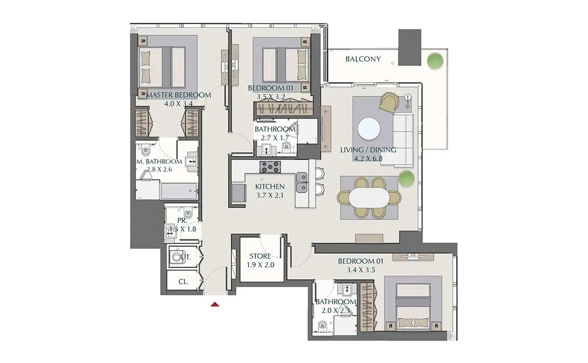 Wasl 1 Residences-Public Image#66547