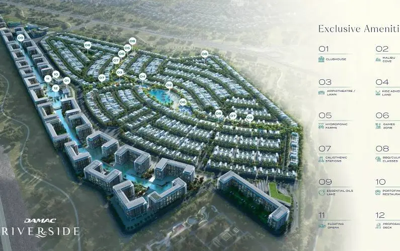 Water Vein at Damac Riverside-Site Plans Image#3f951