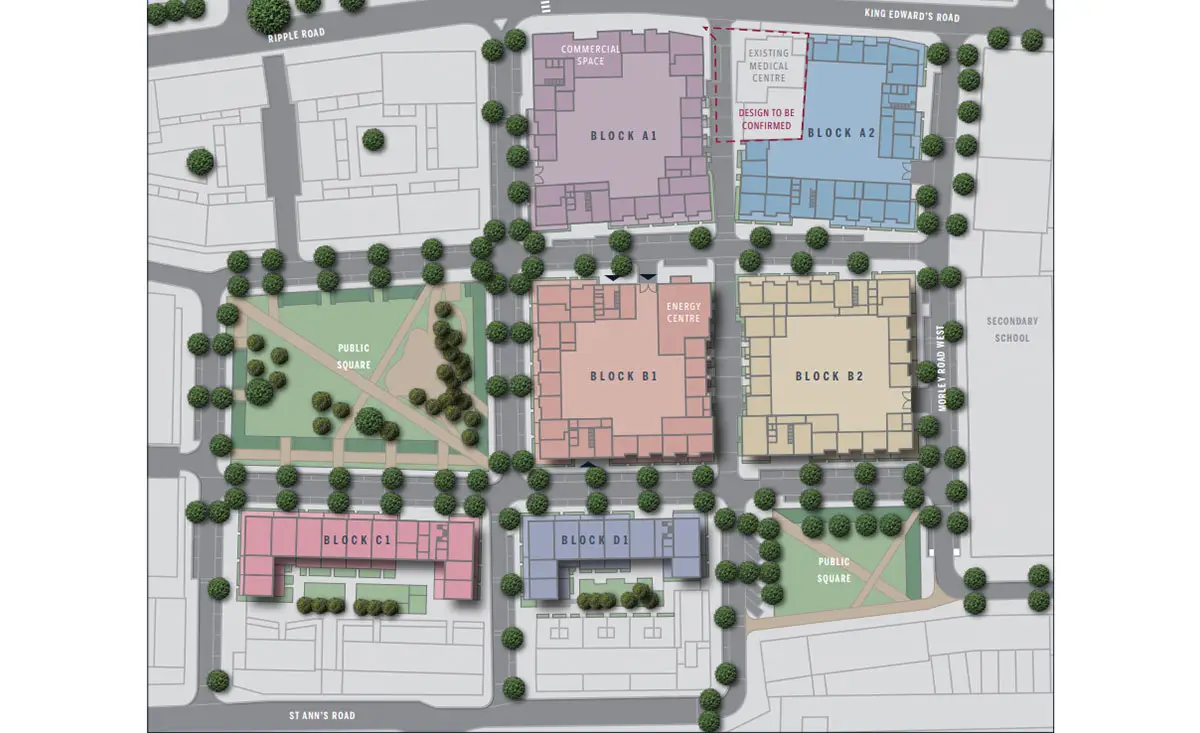 Weavers Quarter-Site Plans Image#7e49c