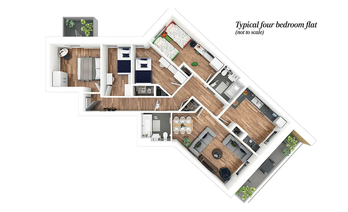 Winstanley and York Road-Flat Plans Image#ef8ef