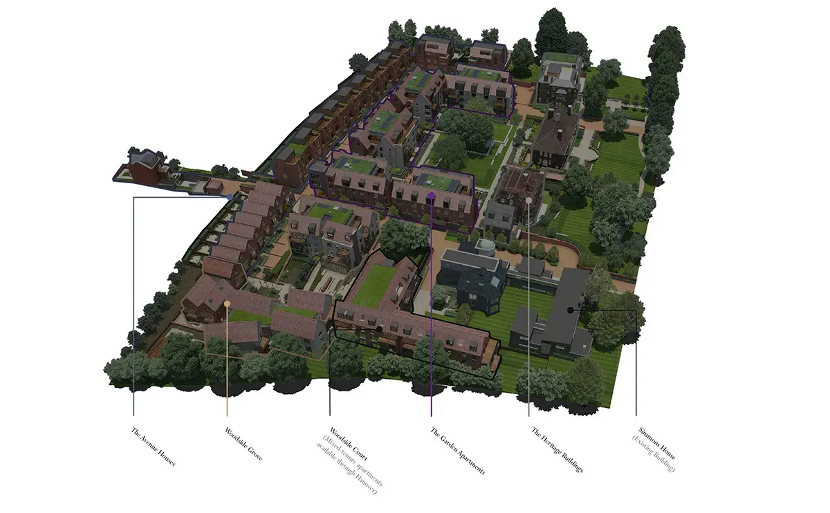 Woodside Square-Site Plans Image#3b287